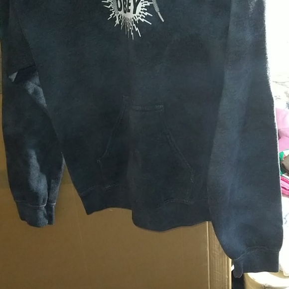 Obey Grey Hoodie - Picture 2 of 4